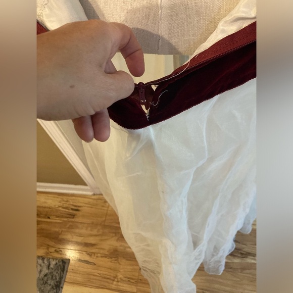 Vintage dress maxi women’s Poly made in USA size L - Picture 9 of 13